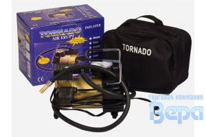 Компрессор TORNADO 580 (35л/мин;14А) металл. корпус  в сумке
