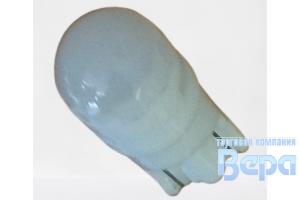 Лампа диод Т10 (W5W) б/цок. 3SMDх2835 WHITE (керамика, матов. С-1 линза)