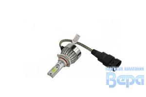 Лампа диод HB3 (9005) COB Standart 12V 2400lm, радиатор охлаждения