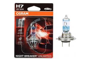 Лампа H 7 (PX26d)  55W 12V +110% NIGHT BREAKER UNLIMITED