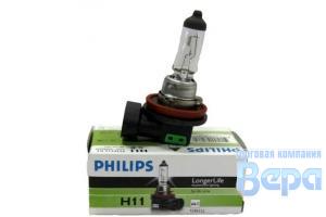 Лампа H11 (PGJ19-2) 55W 12V LONG LIFE ECO VISION