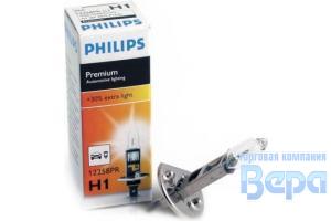 Лампа H 1 (P14,5s), 55W 12V + 30% PRЕMIUM