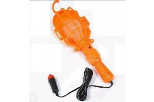 Лампа-переноска 12V (штекер в прикуриватель) пластик 50 W шнур 3,8м
