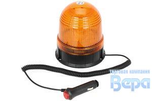 Маячок проблеск.'Стробоскоп' светодиод.72LED (h=152мм.d=140мм) на магните в прикуриватель