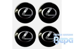 Наклейка на колпаки 'LEXUS' (компл/4шт.)