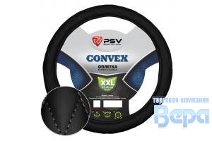 Оплетка "XL2" (43-45 см) Эко-кожа (черный) CONVEX PSV