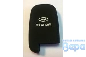 Чехол для смарт-ключа HYNDAI 3 кнопки силиконовый черный (HYNDAI/Х35)