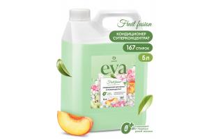 Средство для стирки КОНДИЦИОНЕР для белья 5кг EVA FRUIT FUSION (канистра) концентрированный GraSS