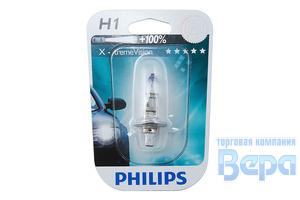 Лампа H 1 (P14,5s), 55W 12V +130%  X-TREME VISION (блистер)