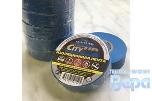 Изолента ПВХ (15мм х 15м) синяя CityUP