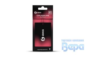 Ароматизатор-подвеска бумажный 'GraSS' Rose & lemon