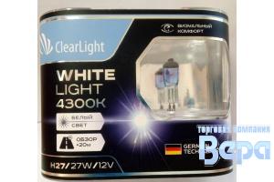 Лампа H27/2 (PG13) №881 12V 27W WhiteLight (компл/2шт).Разработано в Германии.