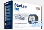 Сигнализация StarLine B64 Dialog  + CAN 2-х сторонняя связь,сирена