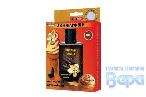 Ароматизатор под сиденье гелевый 'Super Flower Max' (200 гр) 'Oriental Vanilla' (с пробником)