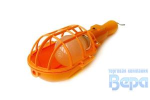 Лампа-переноска 12V (штекер в прикуриватель) пластик 50 W
