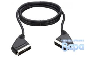 Кабель VIDEO SUPRA SSD-15 кабель SCART-SCART длина1.5м, внутреннее экранирование