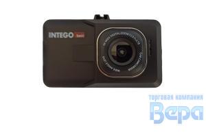 Видеорегистратор с экраном INTEGO VX-222HD в комплекте камера заднего вида 1280х720р,угол 140