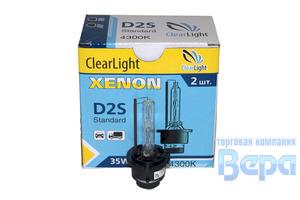 Лампа ксеноновая D2S 4300К Clearlight