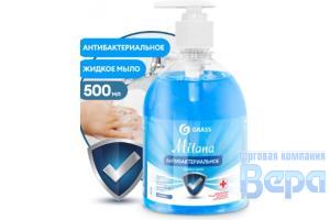 Мыло жидкое MILANA  500мл (флакон с дозатором) Антибактериальное с антисептиком (Original) GraSS