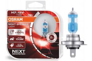 Лампа H 7 (PX26d)  55W 12V +130% NIGHT BREAKER LASER (евробокс/2шт)