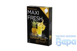 Ароматизатор под сиденье гелевый 'MAXI FRESH' (100 гр) Summer party (с пробником)