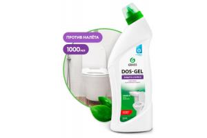 Очиститель для Ванной комнаты DOS GEL 1,0л (флакон) дезинфекция разных поверхн и отбеливанияGraSS