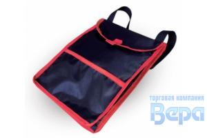 Органайзер на спинку сиденья -сумка влаго и грязезащитный материал (22х6х27см)