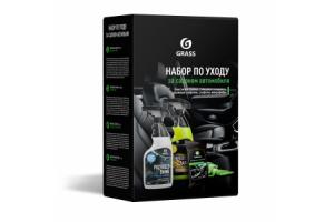 Набор GRASS® подарочный (Universal Cl, Polir Shine,салфетки влажные, салфетка МФ