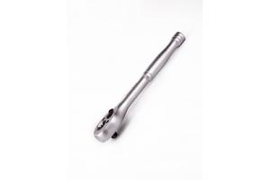 Ключ трещотка 1/4" 24 зубца L=155 мм с металл.гладкой ручкой AV SteelАV Steel