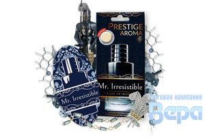Ароматизатор-подвеска 'PERFUME Prestige Aroma' Mr.Irresistible с тестером (по мотивам Escada - Colle